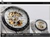 New 2014 fashion skeleton automatic mechanical watch men wrist watch