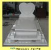 White Marble Headstone...