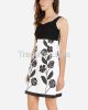 DR47-Gabardine/Cotton Sleeveless Mini Dress