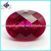 dazzing brilliant cut oval cubic zirconia stone