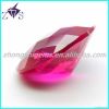 dazzing brilliant cut oval cubic zirconia stone