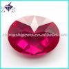 dazzing brilliant cut oval cubic zirconia stone