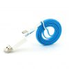 PZCD PZ-27 USB Male to Micro USB Data Charging Cable with Green LED Light for Android Devices