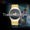 touchscreen waterproof led digital watch with constellation