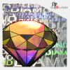 New Design Hologram Diamond Pattern Sticker