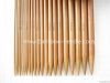 Carbonized Double Point Knitting Bamboo Needles 10" (~25 cm)