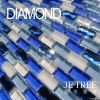 diamond glass mosaic b...