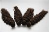Cheap and good quality virgin curly hair,malaysian virgin hair extension,50g/pcs  curly hair,natural color can be dyed