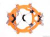 Eight teeth enhanced walking crampons