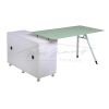 South America Hotsale Glass L Shaped Computer Desk Manufacturer in Guangzhou