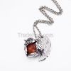 mexican bola silver heart necklace bell ball bola for pregnant women 