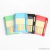 Eco-friendly Spiral Notebooks with Color Sticky Flag and Pen