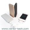 4000mAh power bank ultra slim iphone appearance external rechargeable mobile charger with LED indicator