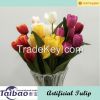 Beautiful home decor artificial tulip flowers
