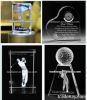 Morphed Technology Double Heads 3D Crystal Inside Laser Engraving Mach