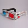 paper red cyan 3d glasses for 3d movies 