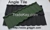 Colorful Stone-coated Galvalume Metal Roofing Tiles-Angle Tile