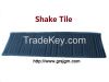 Colorful Stone-coated Galvalume Metal Roofing Tiles-Shake Tile