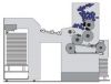 single color offset printing machine plastic bag printing machine