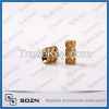 Threaded Knurled Brass...
