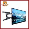 Large screen retractable Ultra-Slim Single arm Tilt and Swivel Economical Flat Panel TV Wall Mount
