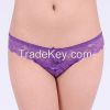 Cozy lace thong sexy lady panties women underwear lady thong women t-b