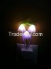 mushroom light, colorful optically controlled night light,