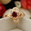 925 Sterling Silver Zircon Ring