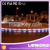 Highway construction led subgrade light, Plastic roadside pavement LED light curbstone for hot and best sale.