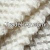 white spray plush fabric