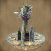 Chandelier table centre piece stands, crystal lamps, crystal tealight