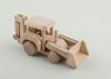 Wooden tractor for a boy.