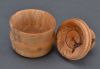 Wooden salt pot