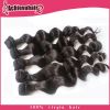 100% human hair Brazilian/Peruvian/Indian remy virgin hair 6A grade loose wave hair