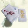 Hot sale pure cotton embroidered towel