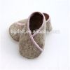 100% wool felt baby shoes
