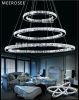 LED Crystal Ring Chandelier Light Modern LED Circle Chandelier Lamp / Lights / Light Fixture Ready Stock