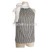 Striped Sleeveless Shirt
