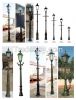 cast iron  lamp poles