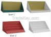 Free plain sample cardboard display shelf, counter dsiplay