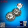 Addition cure silicone rubber for tire mold