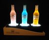 light acrylic display stand beer display case menu display stand