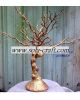 Hot selling trees for indoor wedding decoration with gold color for we