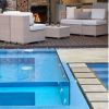  Swimming pool glass panels/tempered glass pool fencing