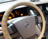 PVC material car steering wheel cover/cheap and durable steering wheel cover