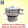 Stainless steel rotary food industry sieving machine 
