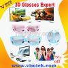 Circular polarized reald funny 3d glasses for gifts latest 3d glasses
