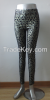  Women sexy  leopard-spotted  printed Leggings  Ladies Slim Pencil Pants Plus Size Cotton Long Trousers
