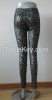 Women sexy  leopard-spotted  printed Leggings  Ladies Slim Pencil Pants Plus Size Cotton Long Trousers