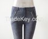 Fashion Women Zipper Jeans Spring/Summer SkinnyJeans Casual Pencil Pants 